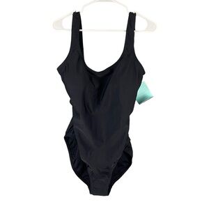 Speedo One Piece Black Bathing Suit